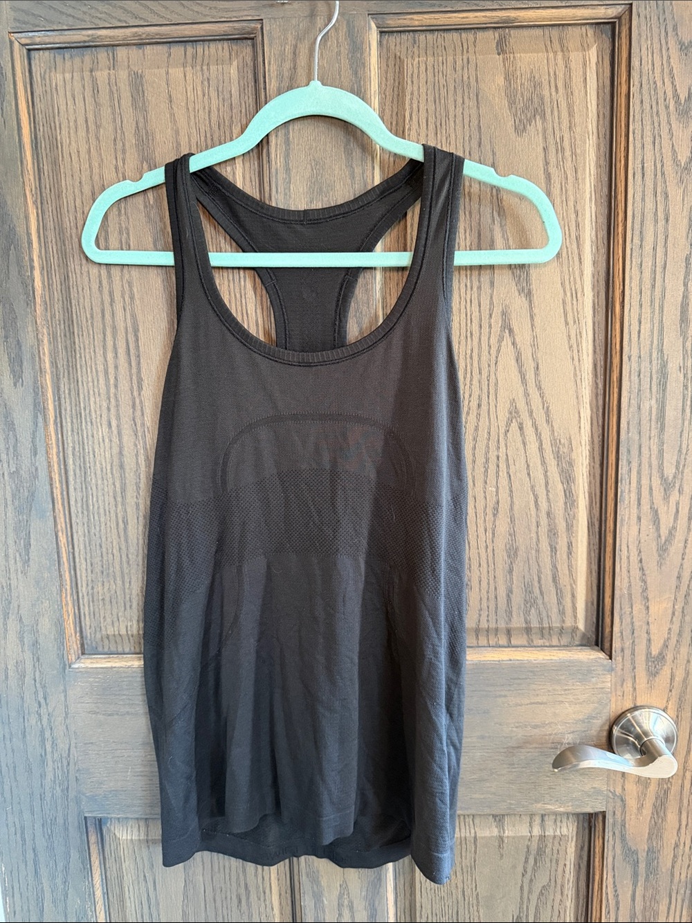lululemon athletica Black Mesh Racerback Tank